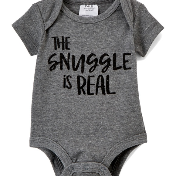 Other - 3/$20🎉The Snuggle is Real onesie, 3 & 9 months